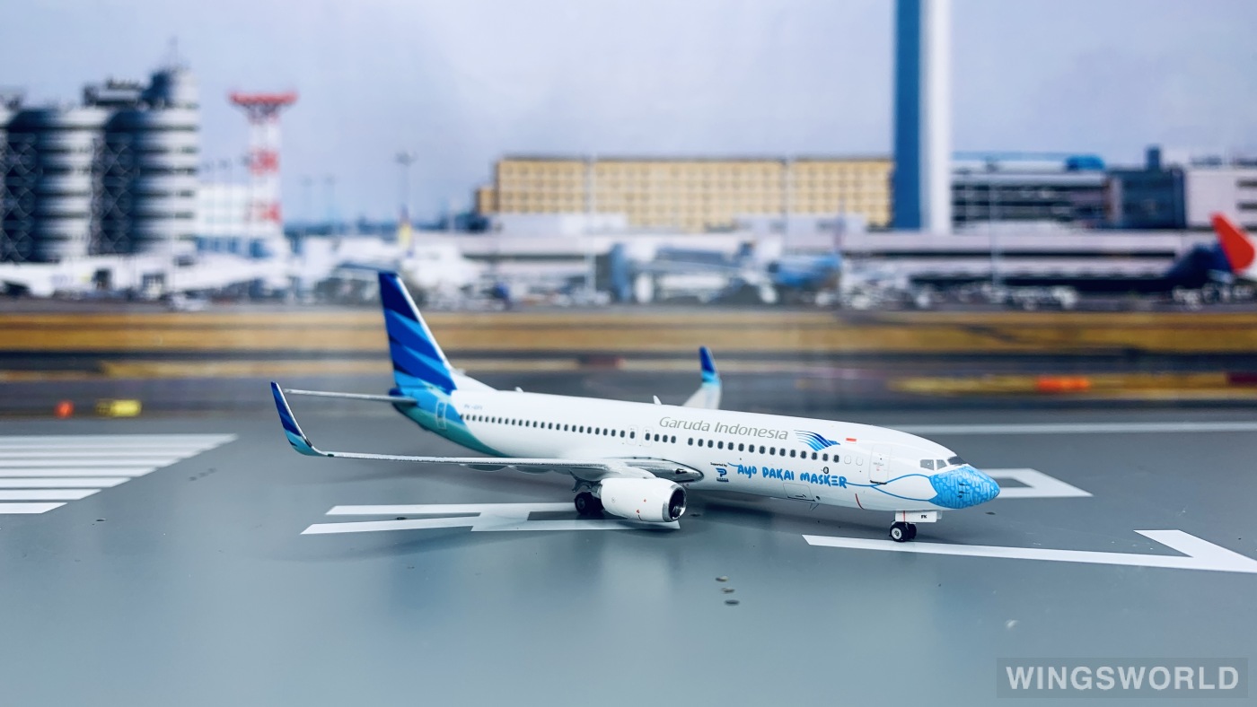 Phoenix 1:400 PH11659 Garuda Indonesia 印度尼西亚鹰航 Boeing 737-800 PK-GFK
