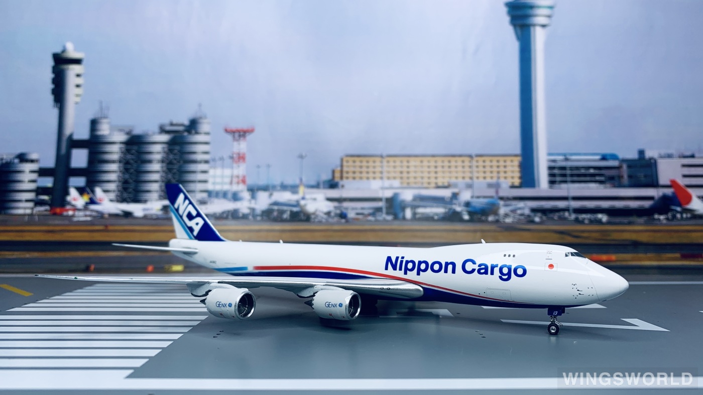 Geminijets 1:400 GJNCA1217 Nippon Cargo Airlines 日本货物航空 Boeing 747-8F JA13KZ