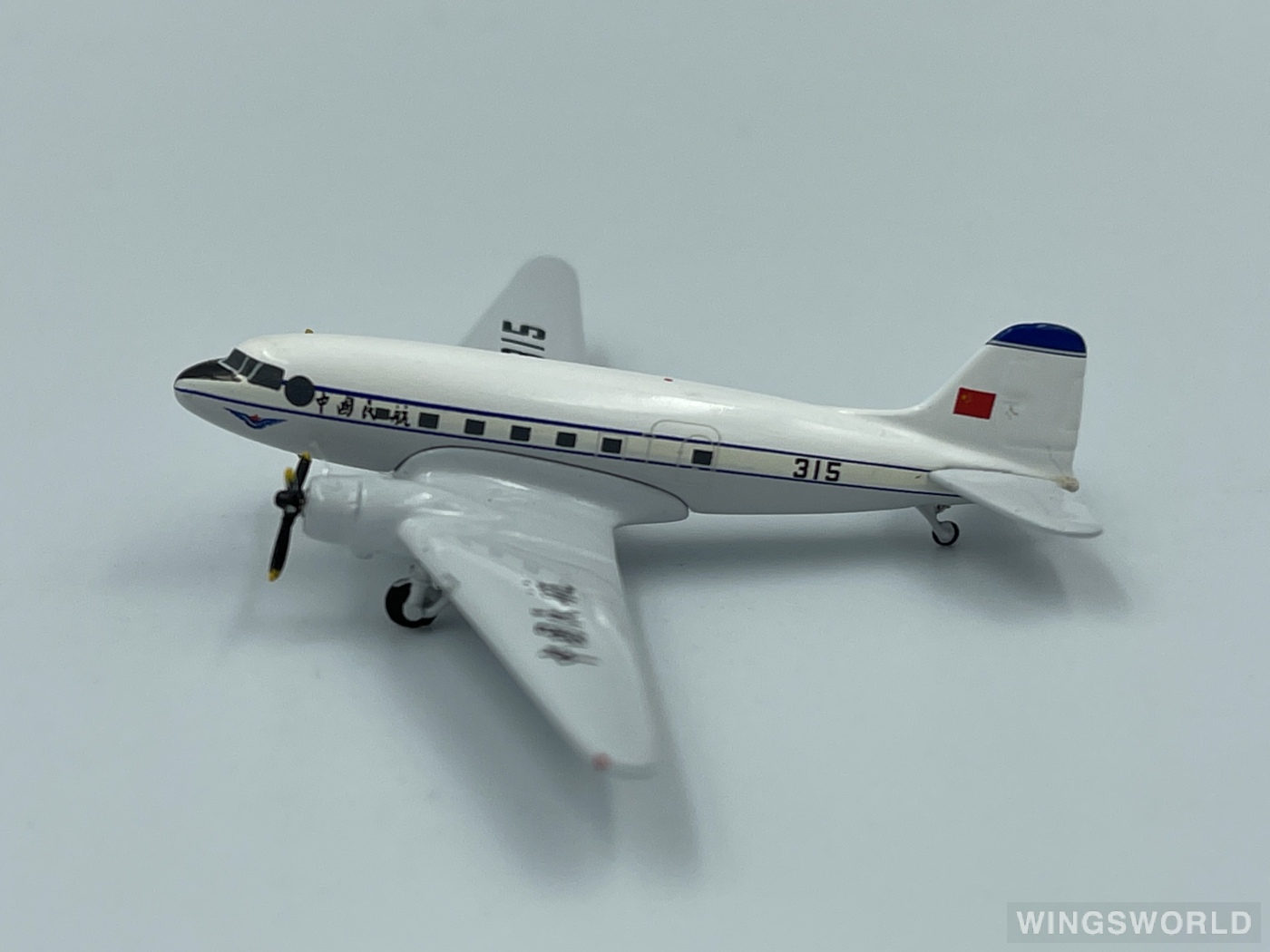 AeroClassics 1:400 AC4315 CAAC 中国民航 Lisunov Li-2 315