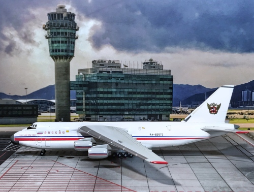 Rossiya Airlines 俄罗斯国家航空 Antonov An-124 RA-82072  562058 Herpa 1:400