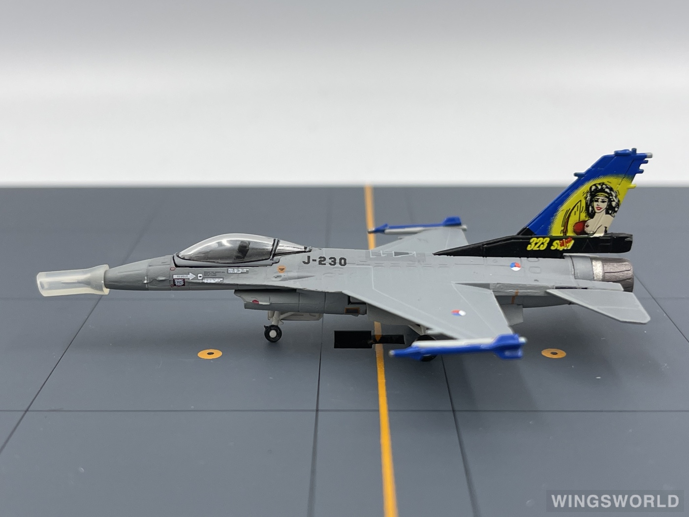 Hogan 1:200 HG7549 RNLAF 荷兰皇家空军 Lockheed Martin F-16 J-230