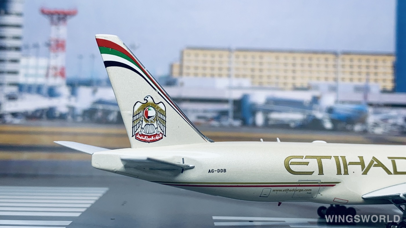 Phoenix 1:400 PH11176 Etihad Airways 阿提哈德航空 Boeing 777F A6-DDB