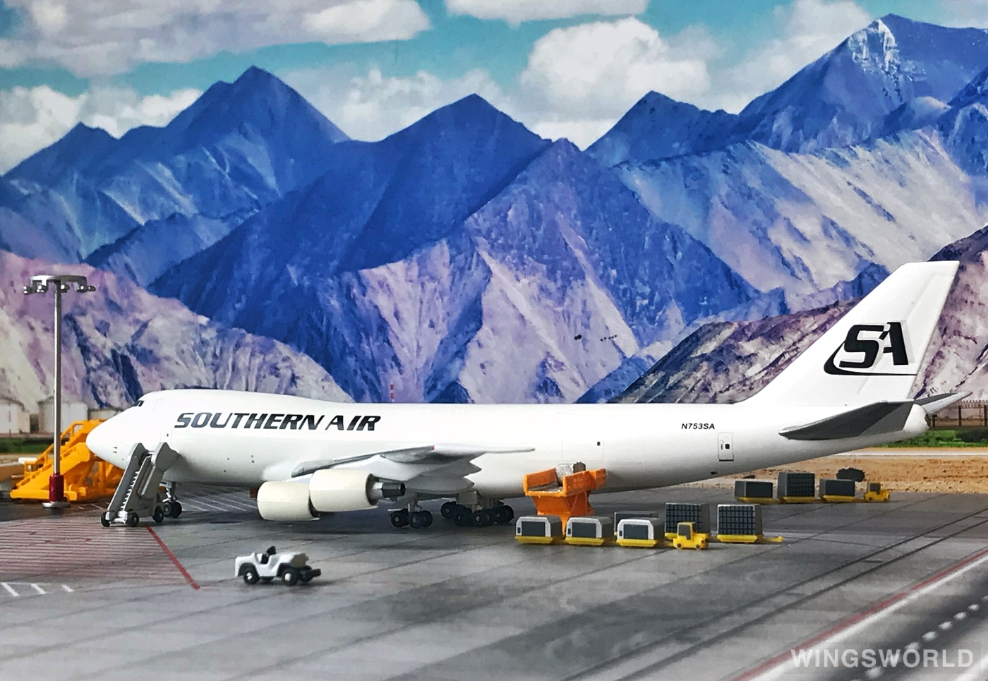 Aviation400 1:400 AV4742011 Southern Air 美国南方航空  Boeing 747-200 N753SA