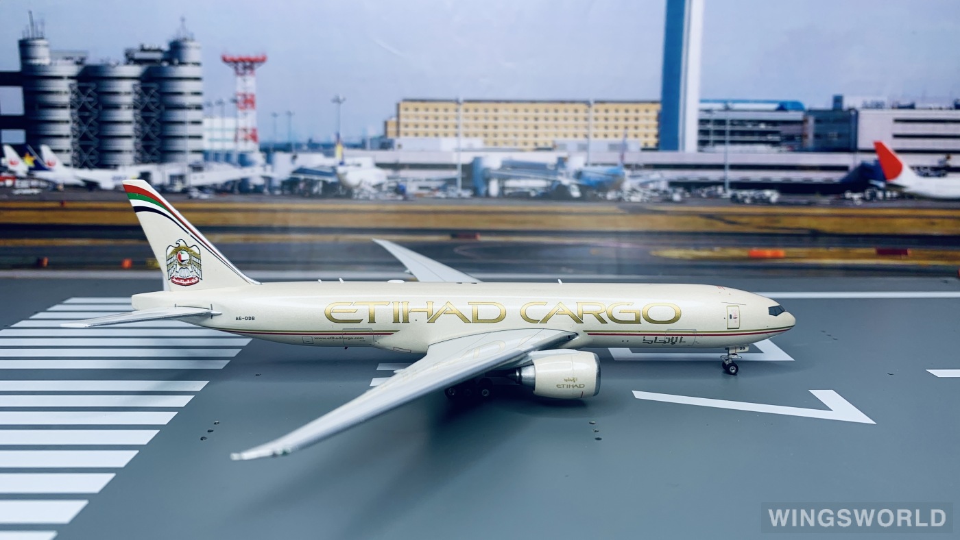 Phoenix 1:400 PH11176 Etihad Airways 阿提哈德航空 Boeing 777F A6-DDB