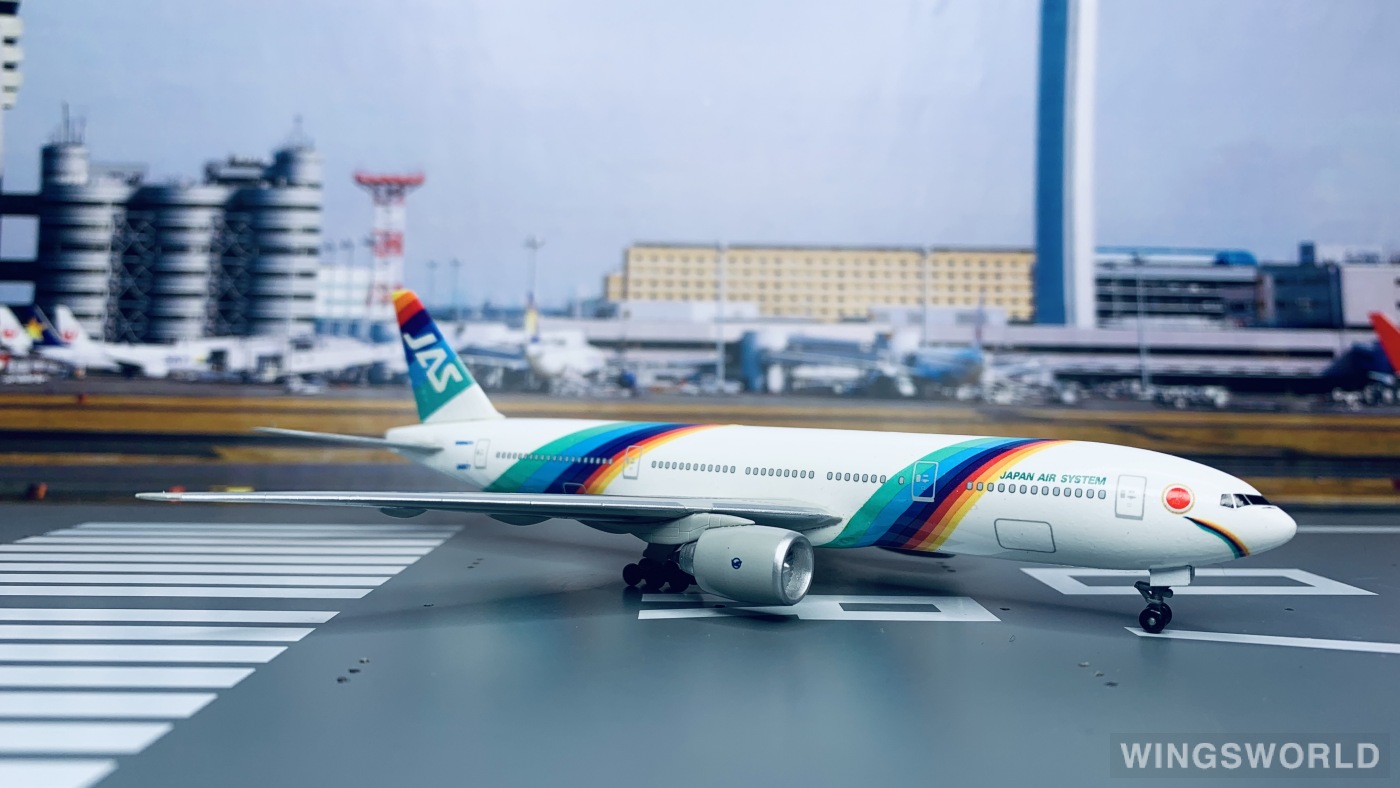 Dragon Models 1:400 55050 JAS 日本佳速航空 Boeing 777-200 JA8977