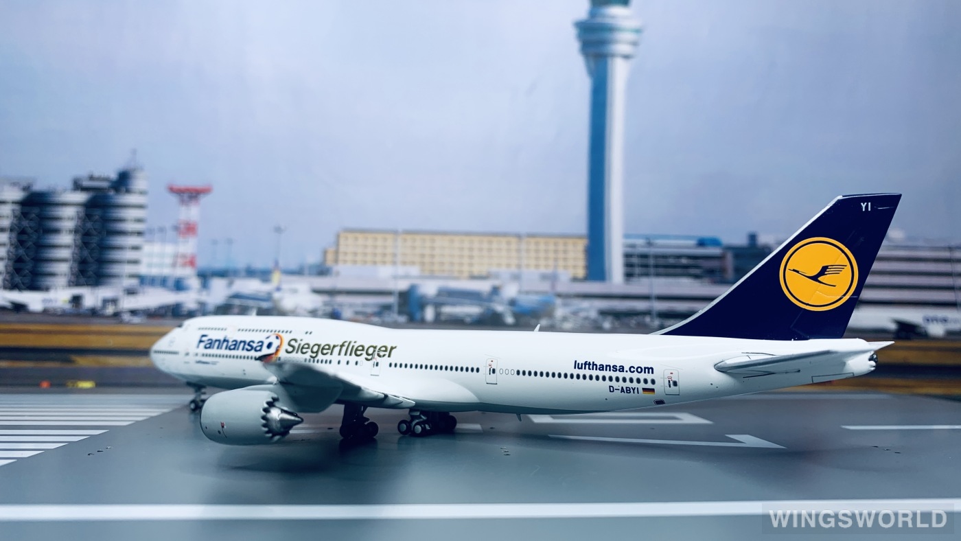 Geminijets 1:400 GJDLH1474 Lufthansa 汉莎航空 Boeing 747-8i D-ABYI