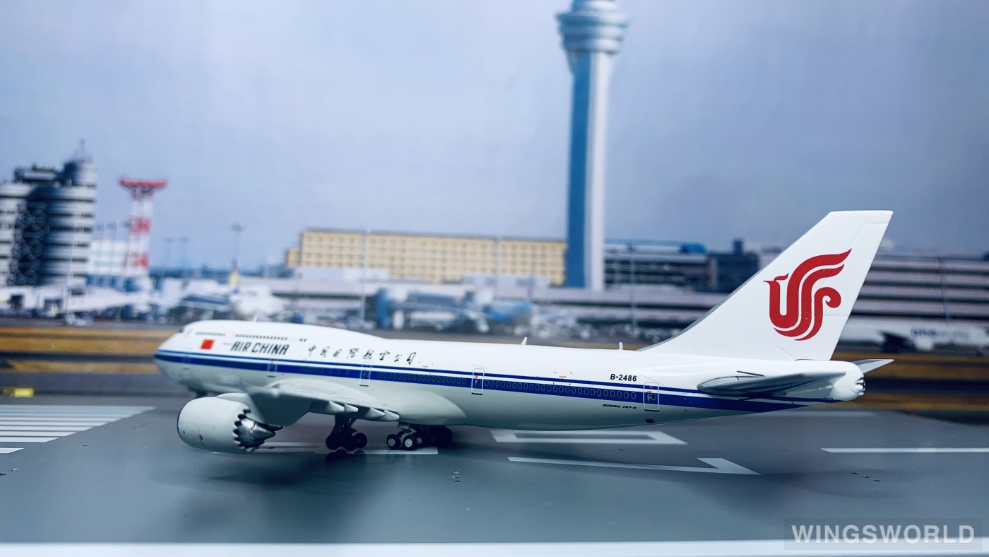 Geminijets 1:400 GJCCA1442 Air China 中国国际航空 Boeing 747-8i B-2486