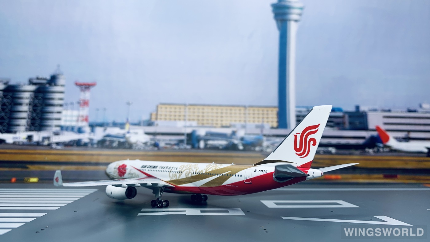 Phoenix 1:400 PH10899 Air China 中国国际航空 Airbus A330-200 B-6075