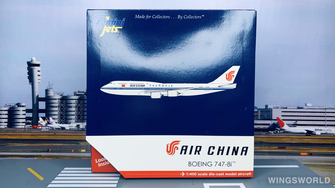 Geminijets 1:400 GJCCA1442 Air China 中国国际航空 Boeing 747-8i B-2486