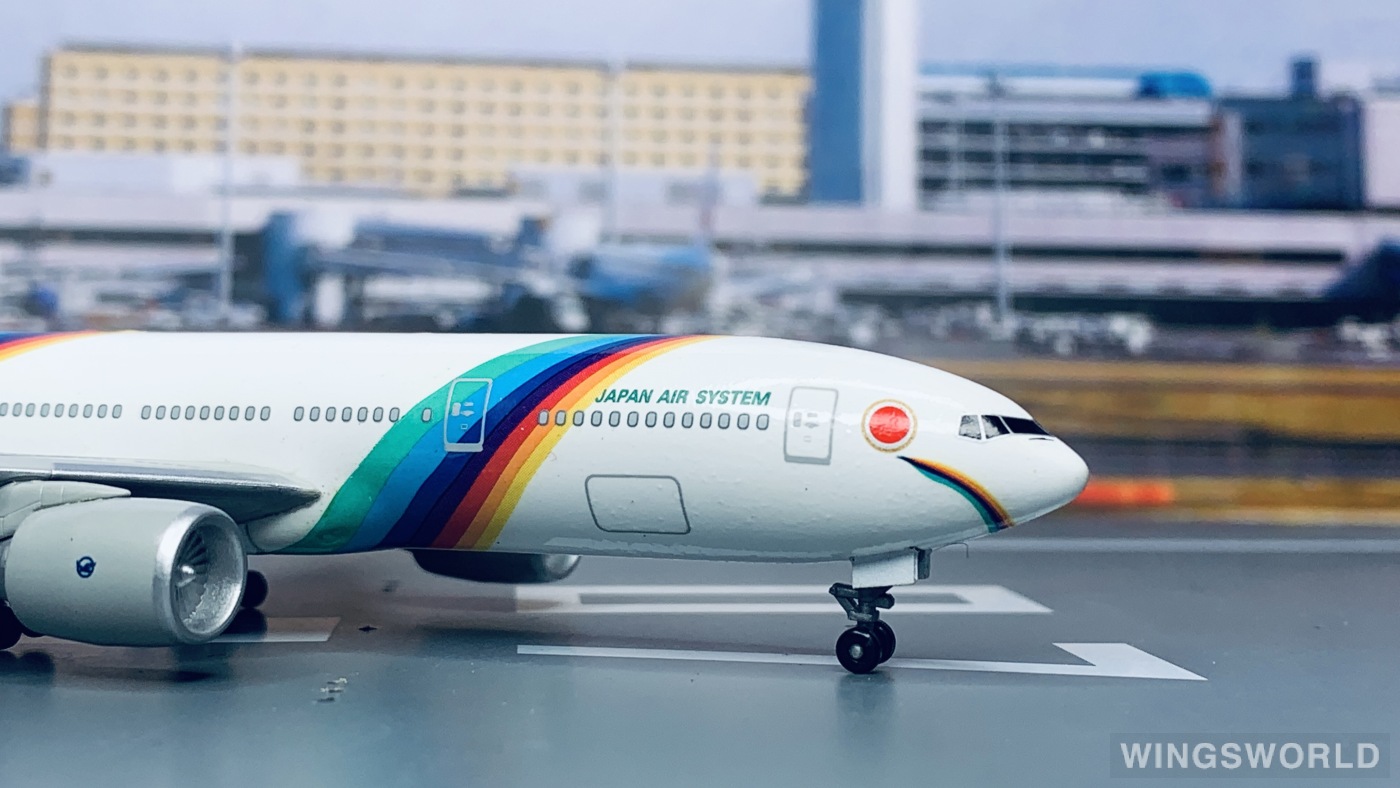 Dragon Models 1:400 55050 JAS 日本佳速航空 Boeing 777-200 JA8977