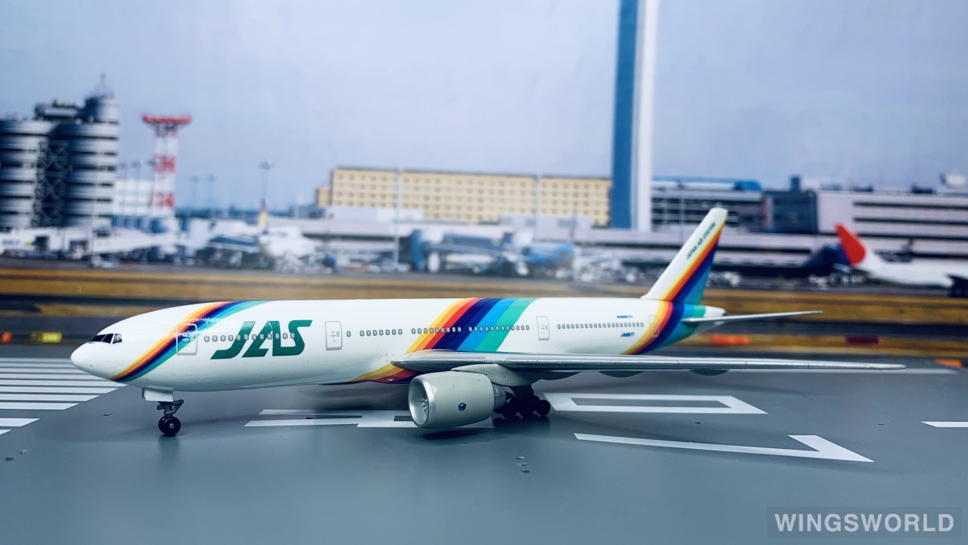 Dragon Models 1:400 55050 JAS 日本佳速航空 Boeing 777-200 JA8977