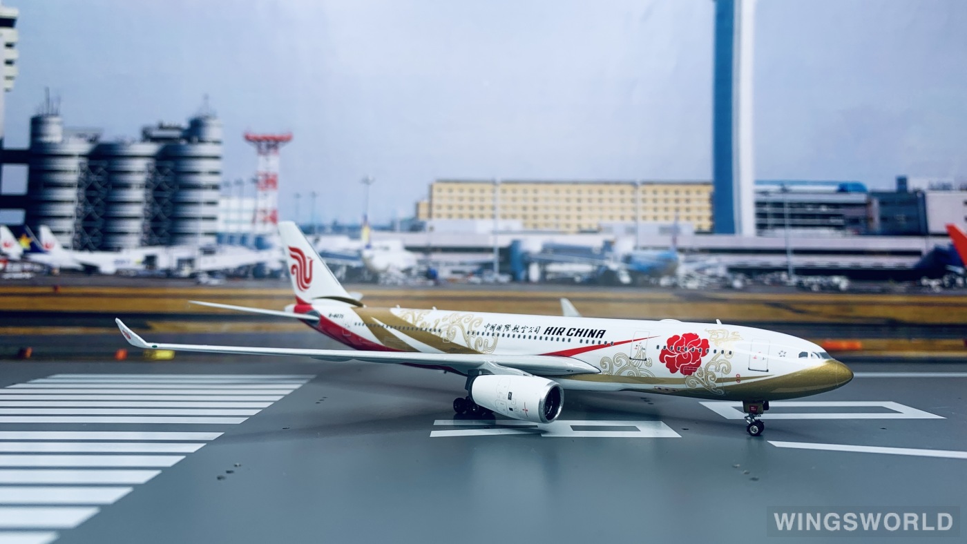 Phoenix 1:400 PH10899 Air China 中国国际航空 Airbus A330-200 B-6075