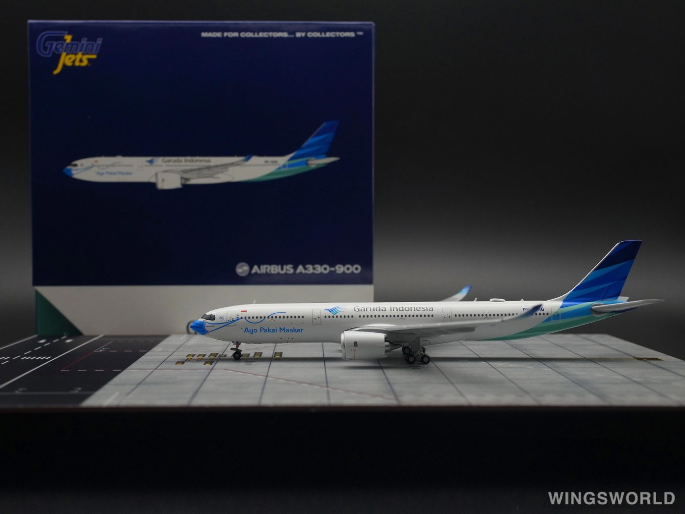 Geminijets 1:400 GJGIA1961 Garuda Indonesia 印度尼西亚鹰航 Airbus A330-900neo PK-GHG