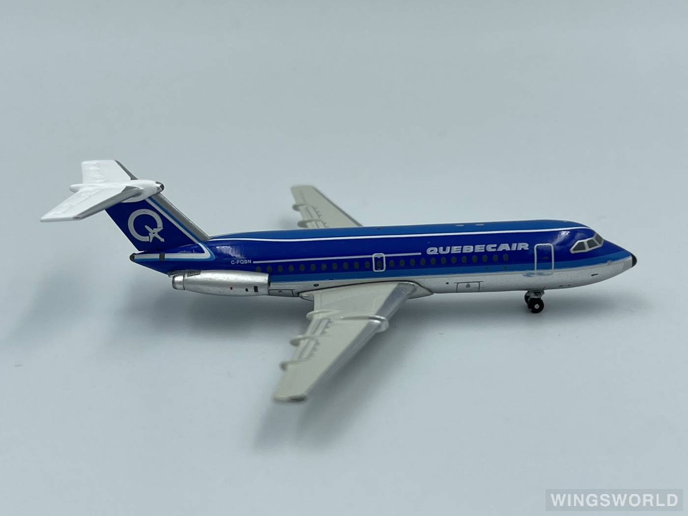 JC Wings 1:400 JC4026 Quebecair BAC 111 C-FQBN
