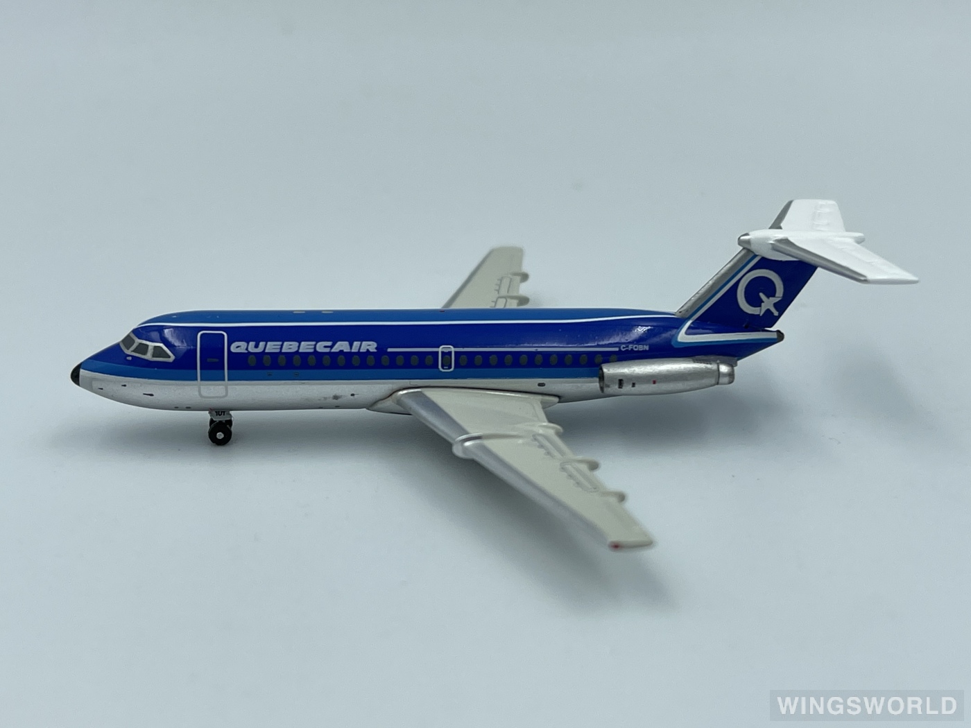 JC Wings 1:400 JC4026 Quebecair BAC 111 C-FQBN