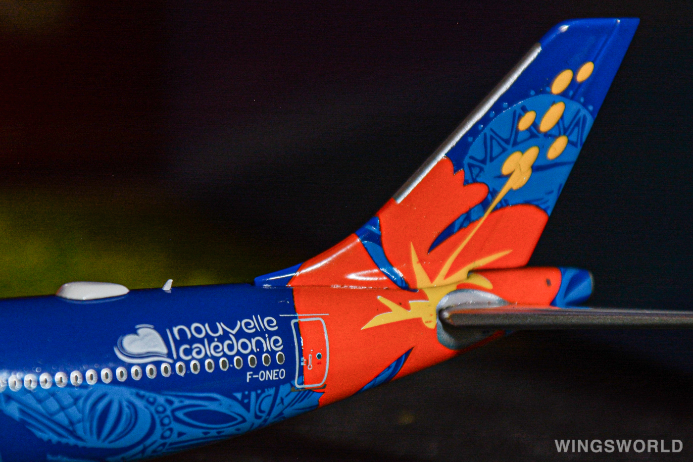 JC Wings 1:400 XX4214 AirCalin 喀里多尼亚航空 Airbus A330-900neo F-ONEO