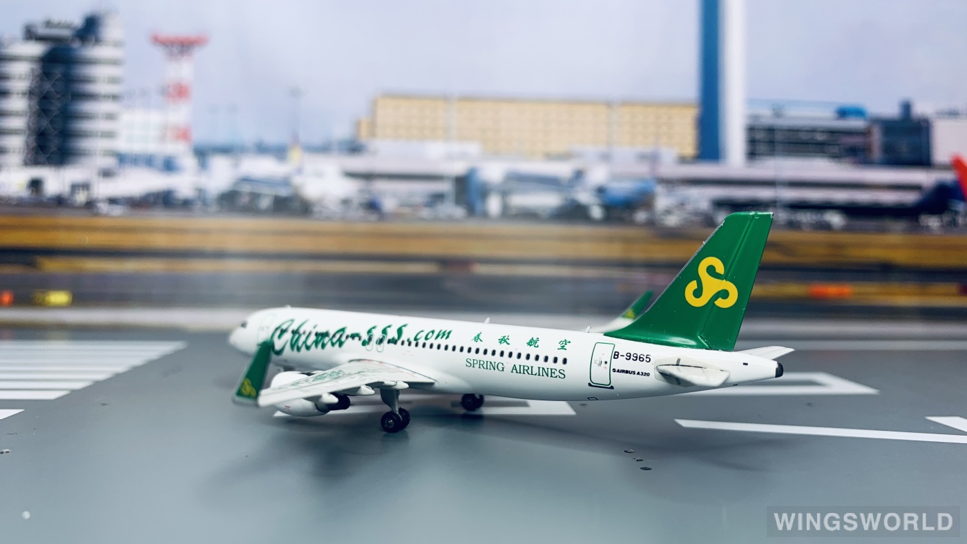 Phoenix 1:400 PH10990 Spring Airlines 春秋航空 Airbus A320 B-9965