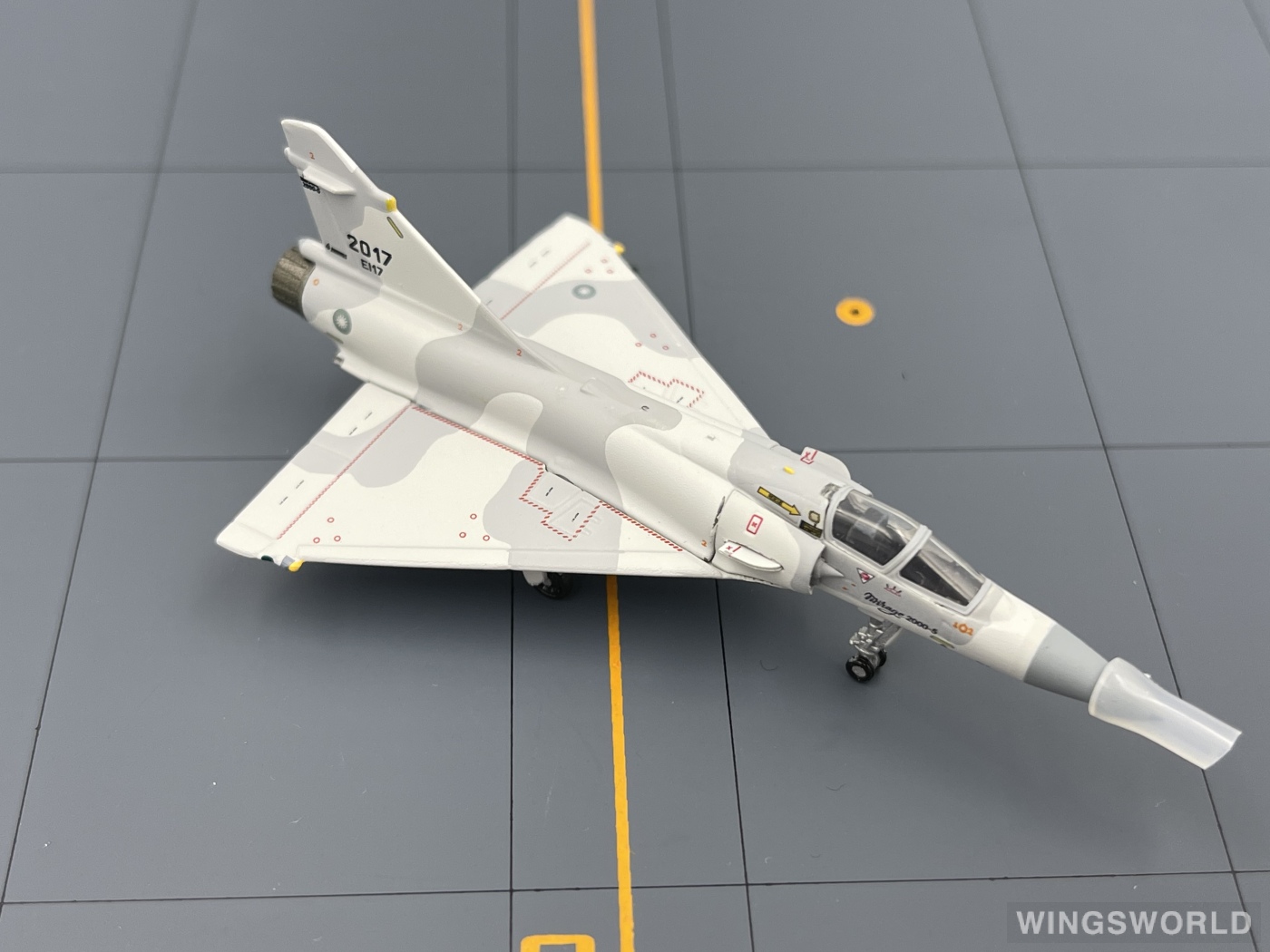 Hogan 1:200 HG60548 ROCAF 中国台湾空军 Dassault Mirage 2000 2017