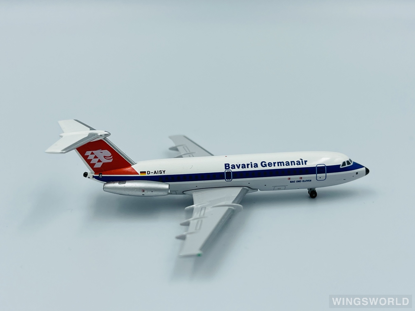 AeroClassics 1:400 ACDAISY Bavaria Germanair BAC 111 D-AISY