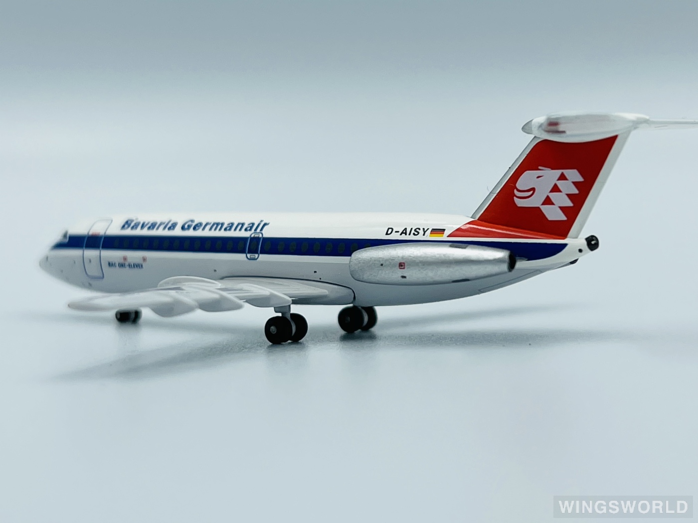 AeroClassics 1:400 ACDAISY Bavaria Germanair BAC 111 D-AISY