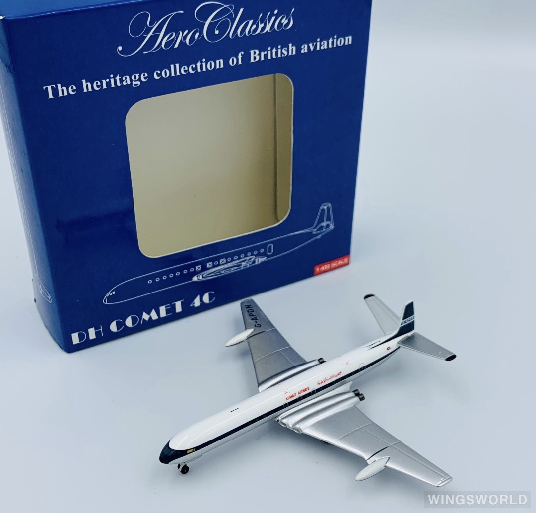 AeroClassics 1:400 HC-029 Kuwait Airways 科威特航空 De Havilland Comet G-APDN