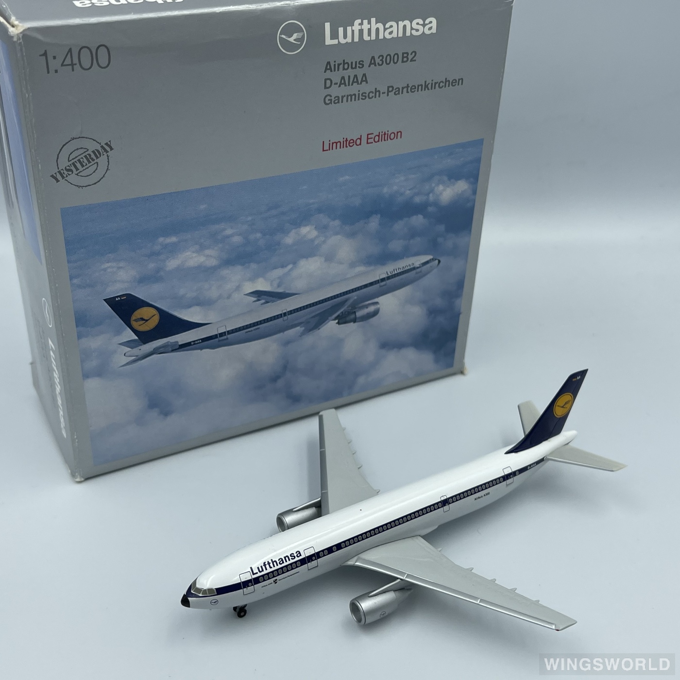 Herpa 1:400 560764 Lufthansa 汉莎航空 Airbus A300B4/B2 D-AIAA