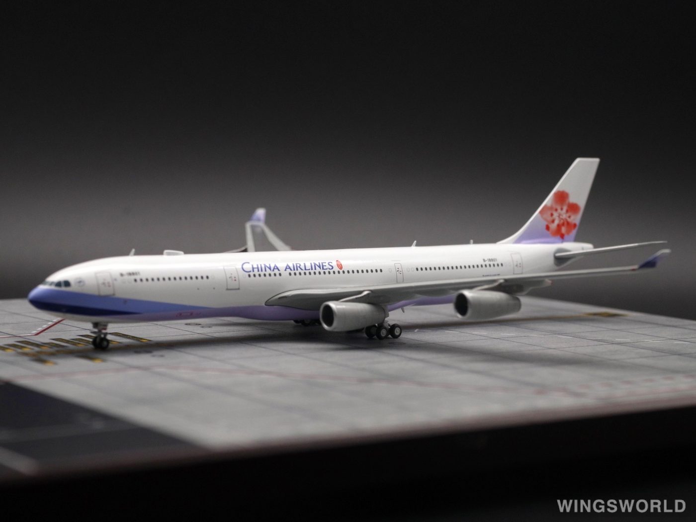 JC Wings 1:400 Airbus A340-300 China Airlines 中华航空XX4908