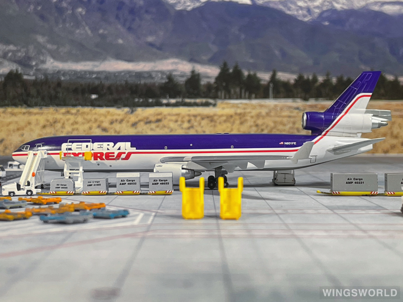 Dragon Models 1:400 55048 FedEx 联邦快递 McDonnell Douglas MD-11 N601FE