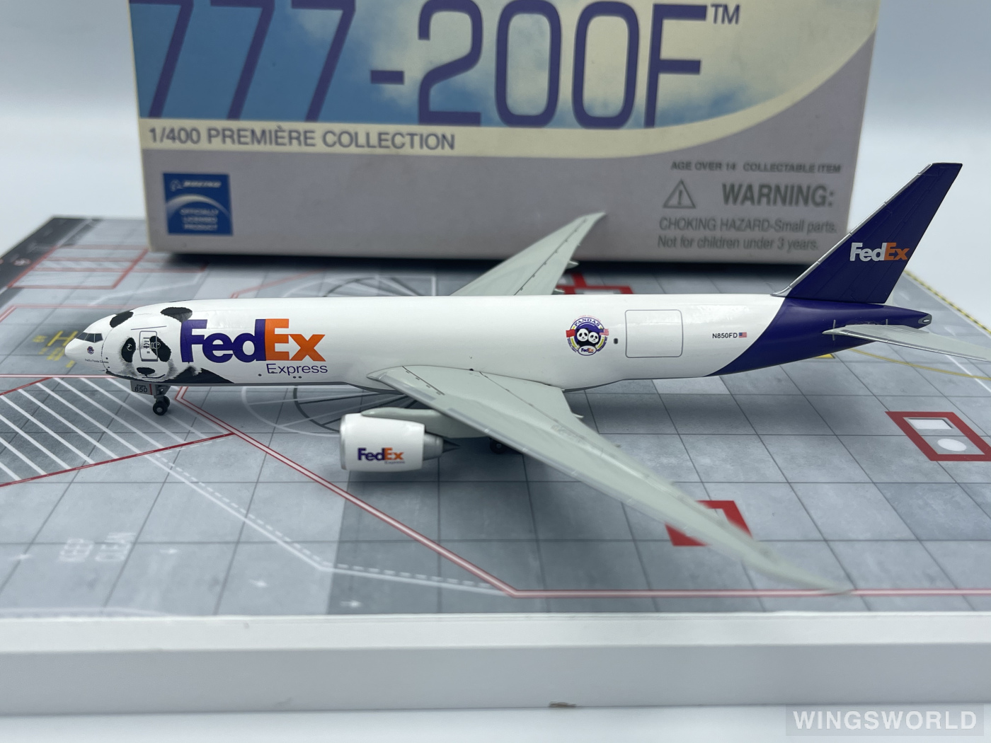 Dragon Models 1:400 56206 FedEx 联邦快递 Boeing 777F N850FD