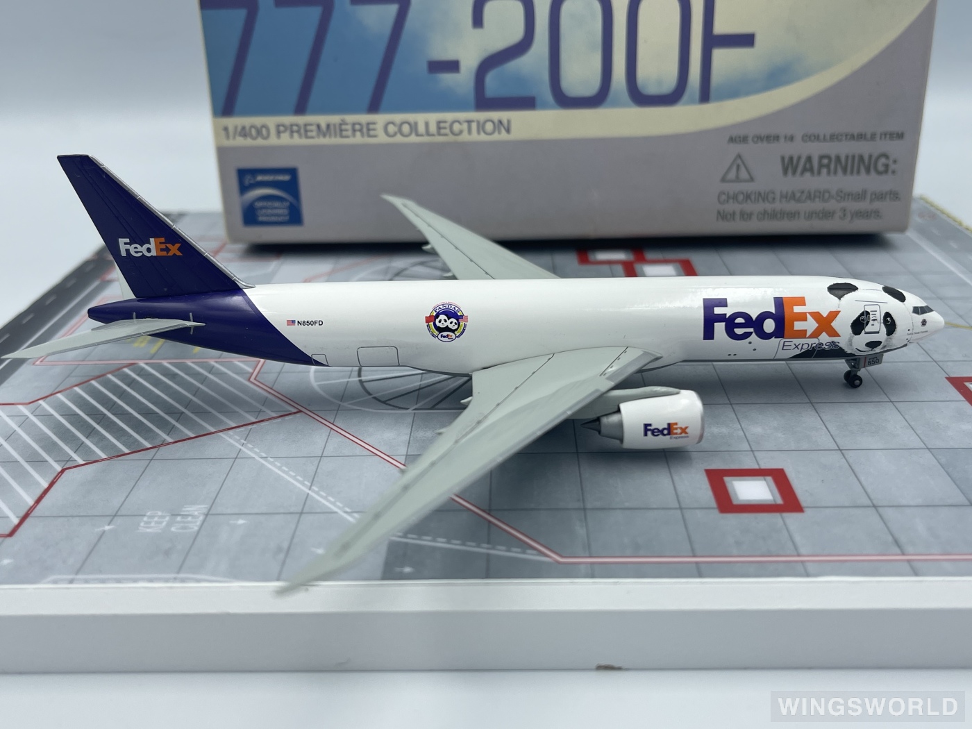 Dragon Models 1:400 56206 FedEx 联邦快递 Boeing 777F N850FD