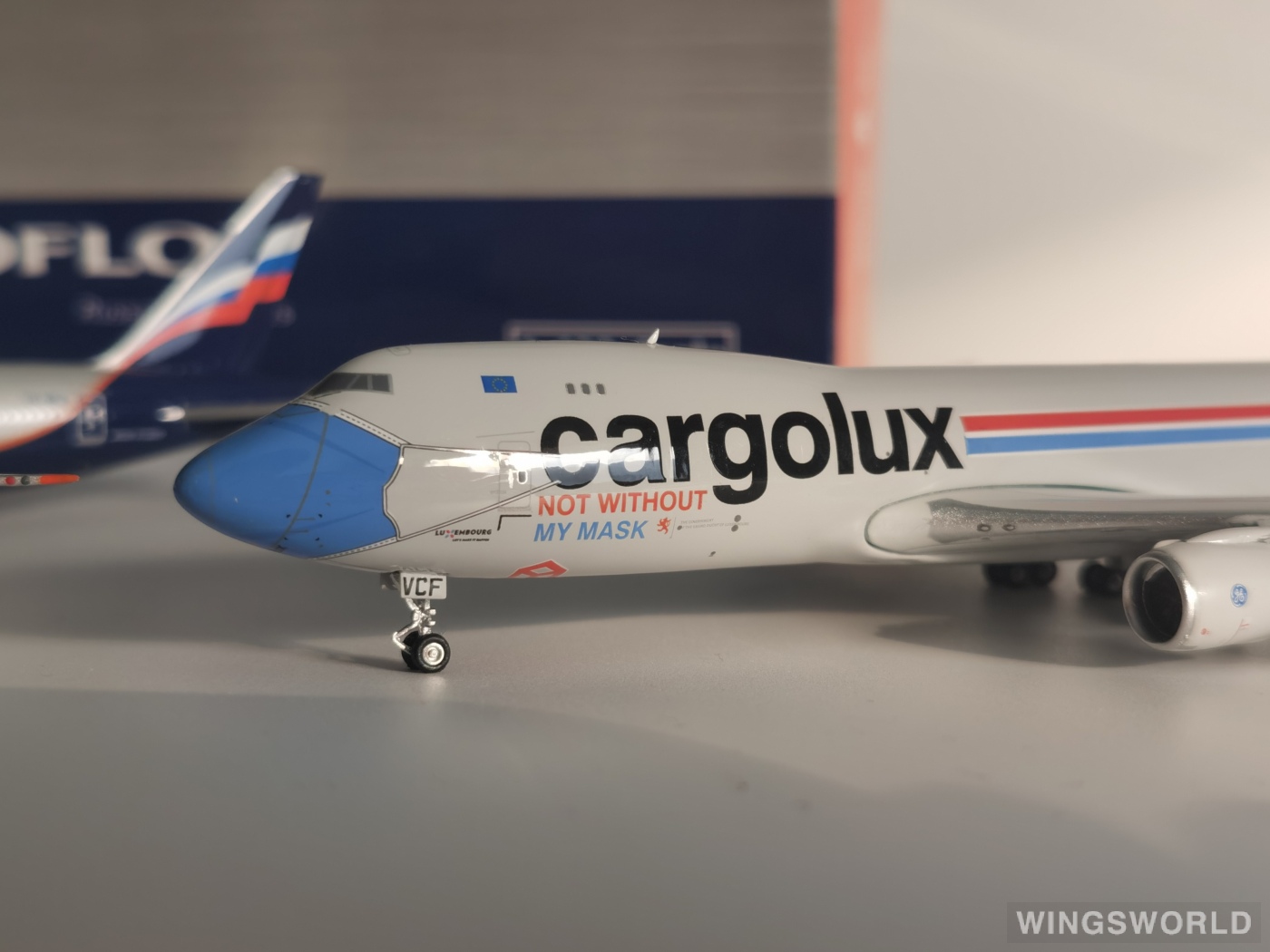 Phoenix 1:400 PH11638 Cargolux 卢森堡货运航空 Boeing 747-8F LX-VCF