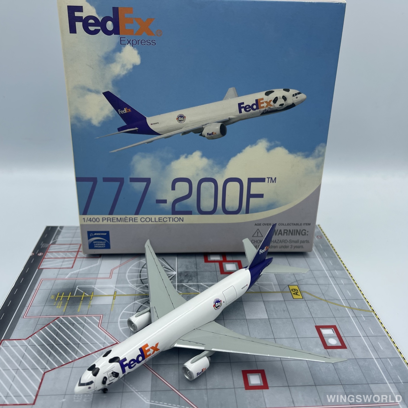 Dragon Models 1:400 56206 FedEx 联邦快递 Boeing 777F N850FD