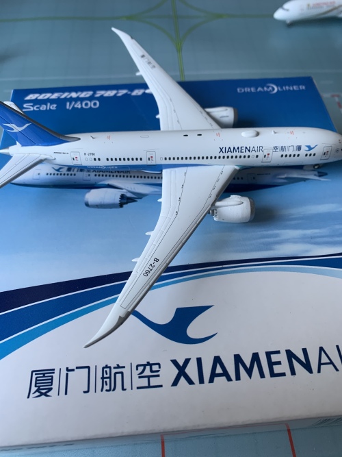 XiamenAir 厦门航空 Boeing 787-8 B-2760  XX4385 JC Wings 1:400