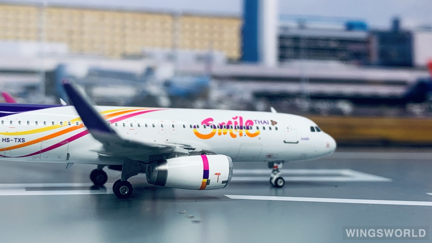 Phoenix 1:400 PH11662 THAI Smile 泰国微笑航空 Airbus A320 HS-TXS