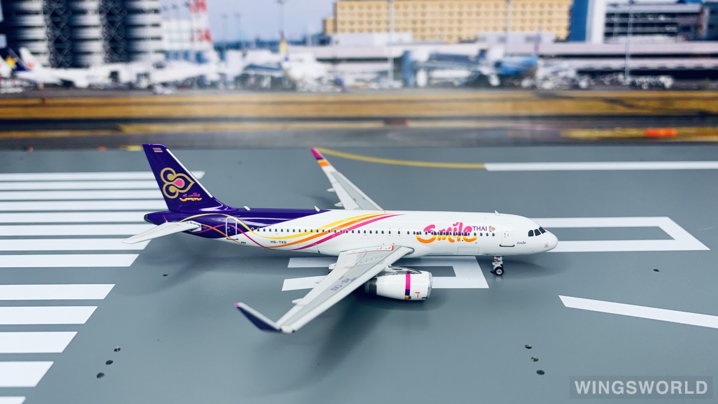 Phoenix 1:400 PH11662 THAI Smile 泰国微笑航空 Airbus A320 HS-TXS