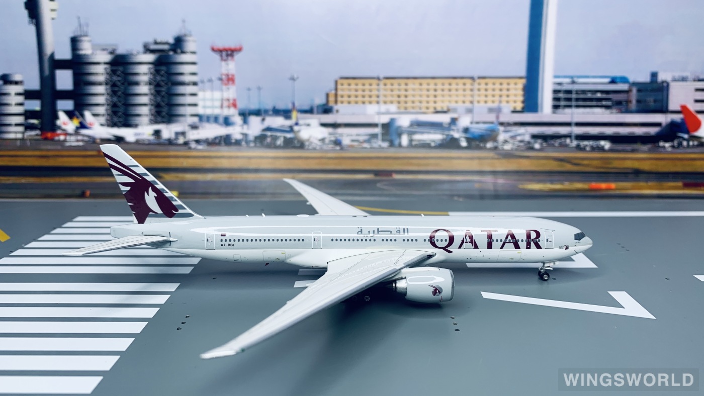 Phoenix 1:400 PH10963 Qatar 卡塔尔航空 Boeing 777-200LR A7-BBI