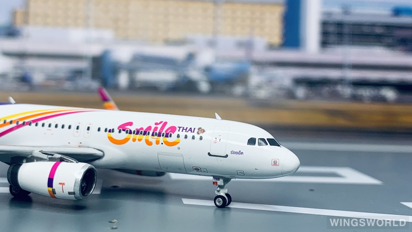 Phoenix 1:400 PH11662 THAI Smile 泰国微笑航空 Airbus A320 HS-TXS