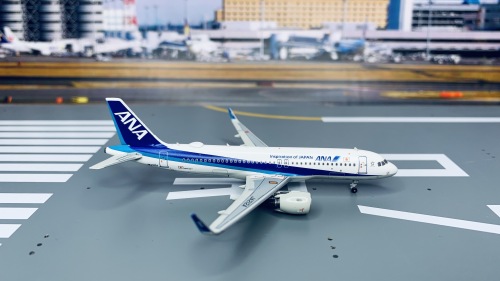 航空機・ヘリコプター PandaModel ANA A320CEO JA01VA 機体記号 : JA01VA (ANA) 航空機体ガイド | FlyTeam(フライチーム)