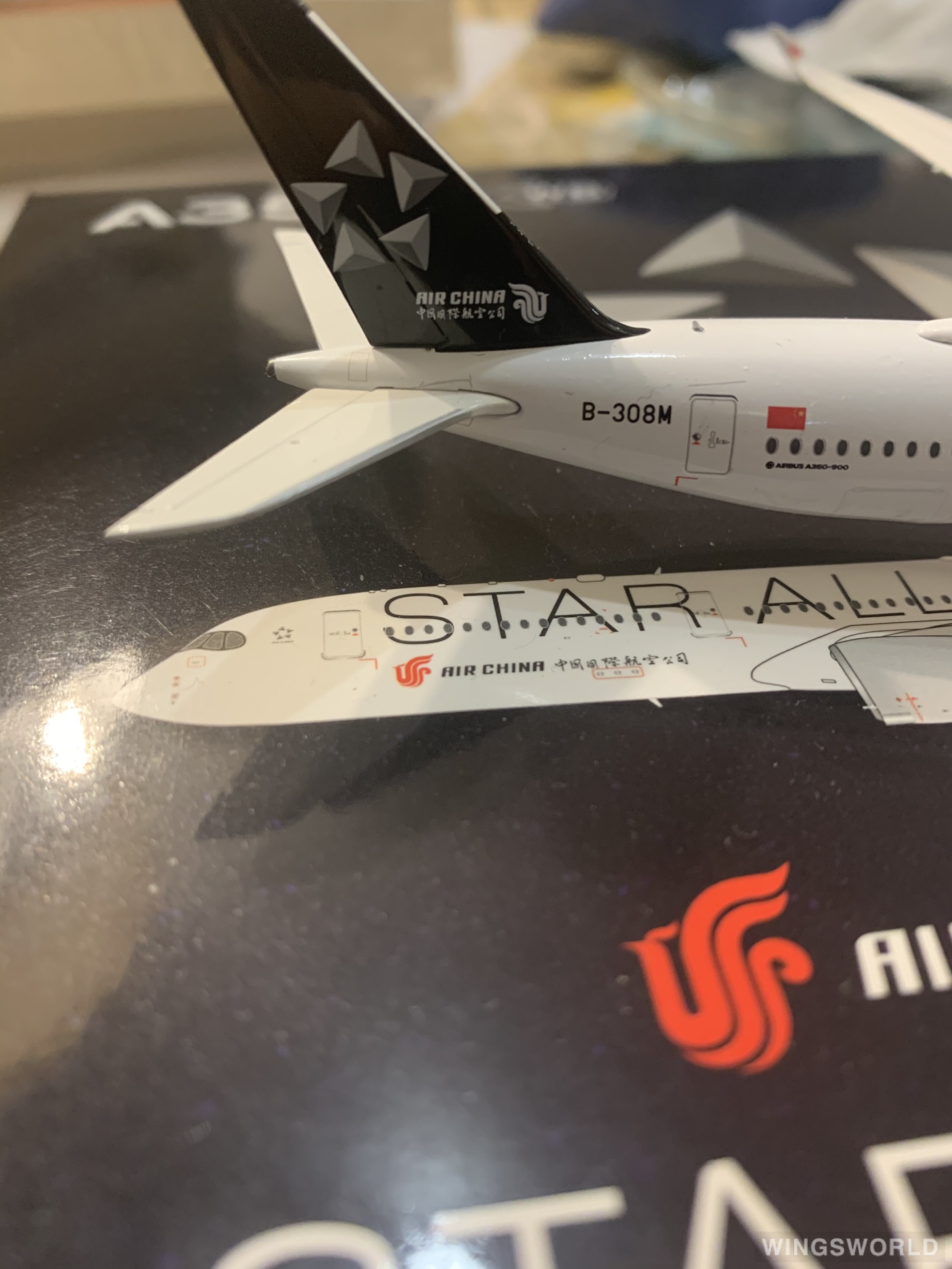 JC Wings 1:400 XX4174 Air China 中国国际航空 Airbus A350-900 B-308M