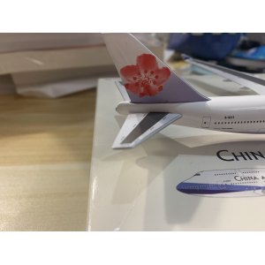 China Airlines 中华航空 Boeing 747-400 B-18215 1997s colors. BigBird/AeroClassics mould. JM74710 BlueAngle 1:400