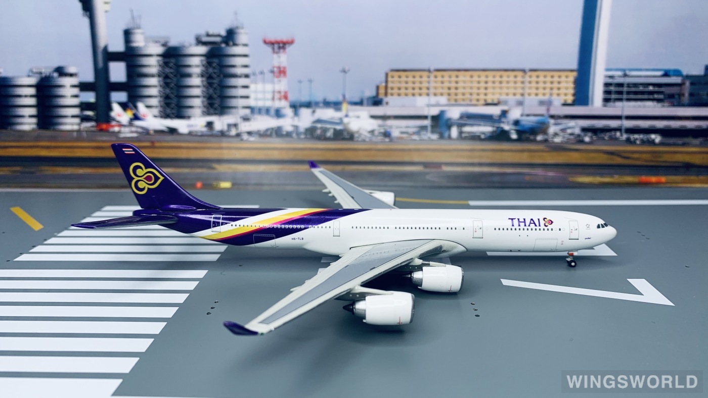 Geminijets 1:400 GJTHA590A Thai Airways 泰国国际航空 Airbus A340-500 HS-TLB