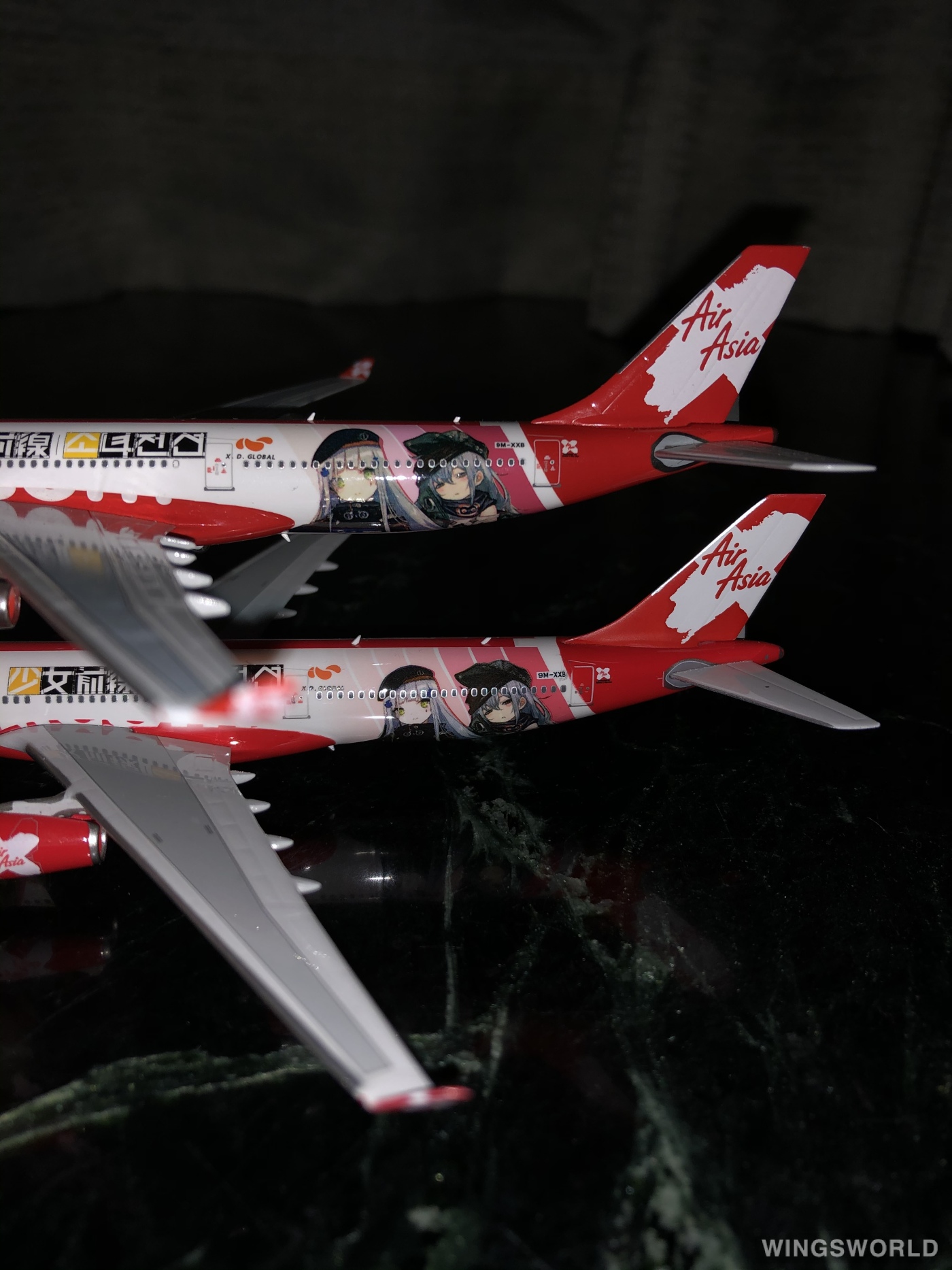 Phoenix 1:400 PH04236 AirAsia 亚洲航空 Airbus A330-300 9M-XXB