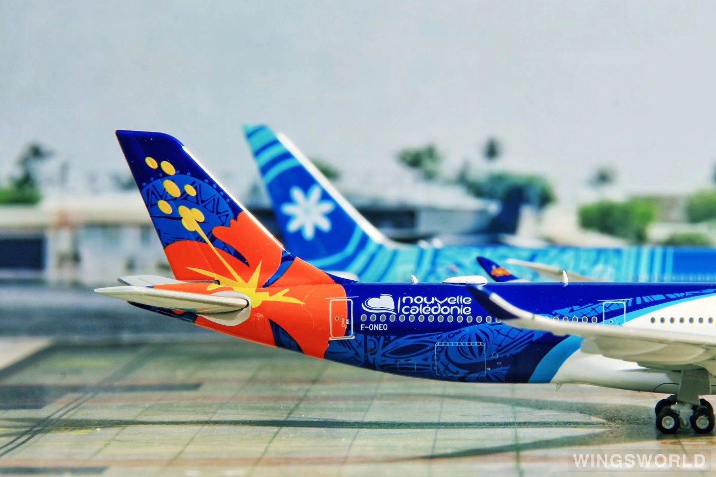 JC Wings 1:400 XX4214 AirCalin 喀里多尼亚航空 Airbus A330-900neo F-ONEO