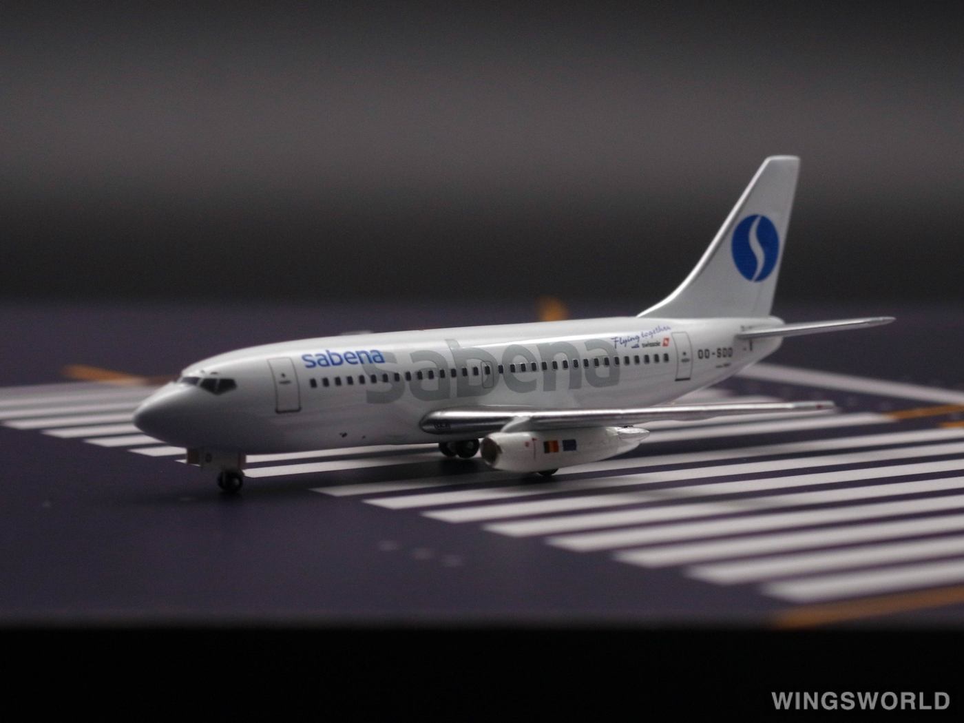 Witty 1:400 WT4732006 Sabena 比利时航空 Boeing 737-200 OO-SDD