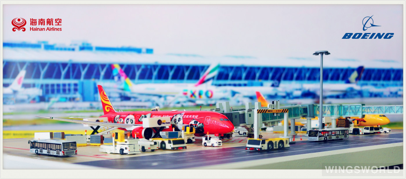 Phoenix 1:400 PH04124 Hainan Airlines 海南航空 Boeing 787-9 B-6998