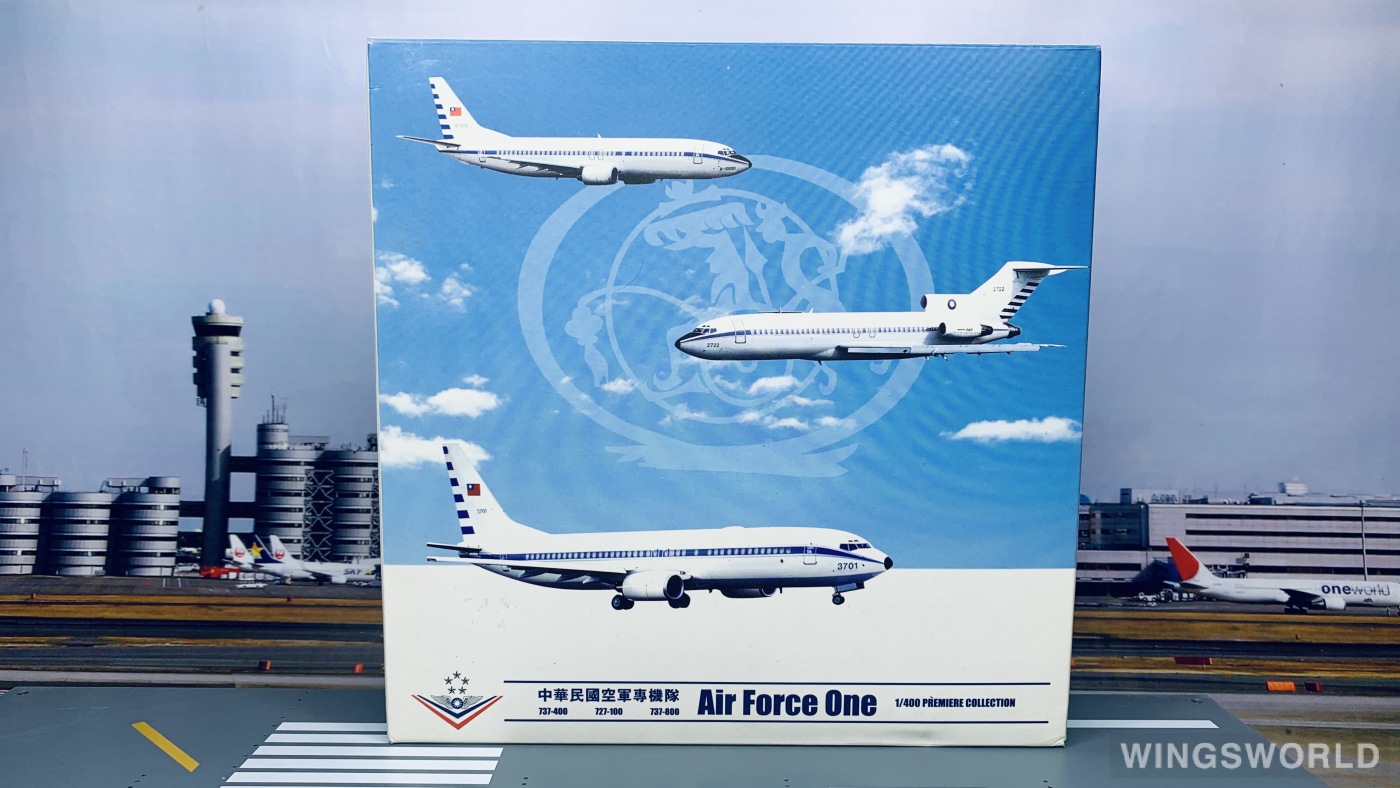 Dragon Models 1:400 55355-2 ROCAF 中国台湾空军 Boeing 737-400 B-10001