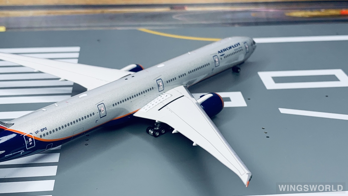 Phoenix 1:400 PH11491 Aeroflot 俄罗斯航空 Boeing 777-300ER VP-BPG