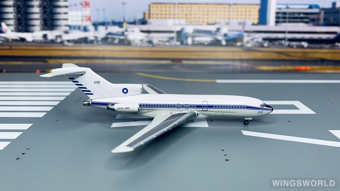 Dragon Models 1:400 55355-3 ROCAF 中国台湾空军 Boeing 727-100 2722