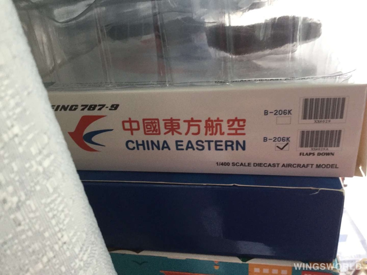JC Wings 1:400 XX4029A China Eastern 中国东方航空 Boeing 787-9 B-206K