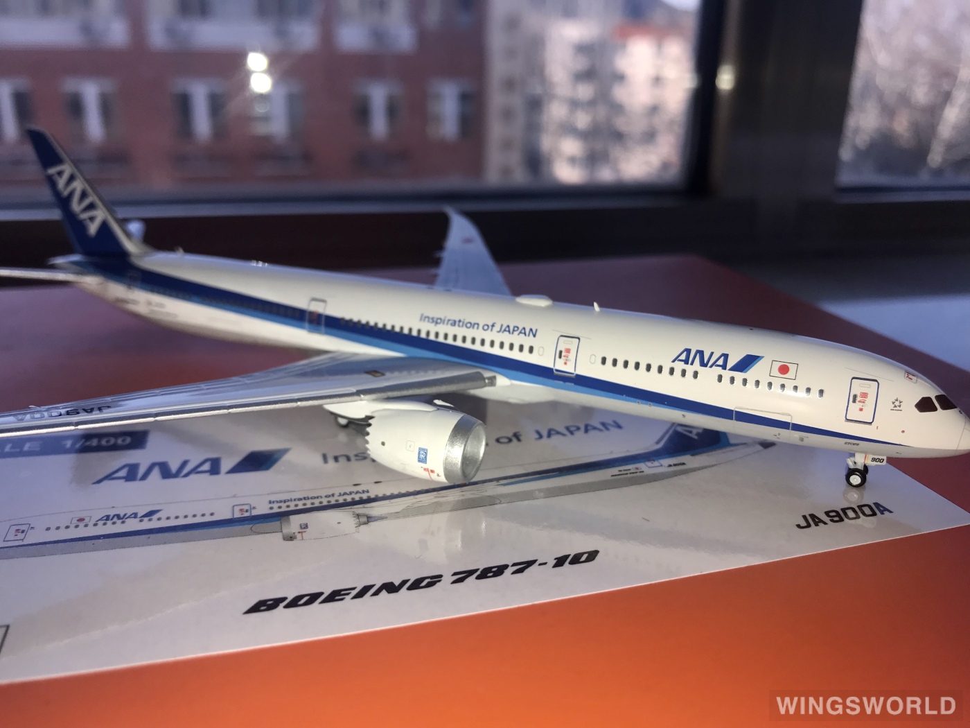 JC Wings 1:400 EW478X001 ANA 全日空 Boeing 787-10 JA900A